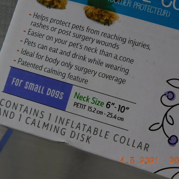 Calm Paws Premium Inflatable Protective Collar NEW - Picture 3 of 8